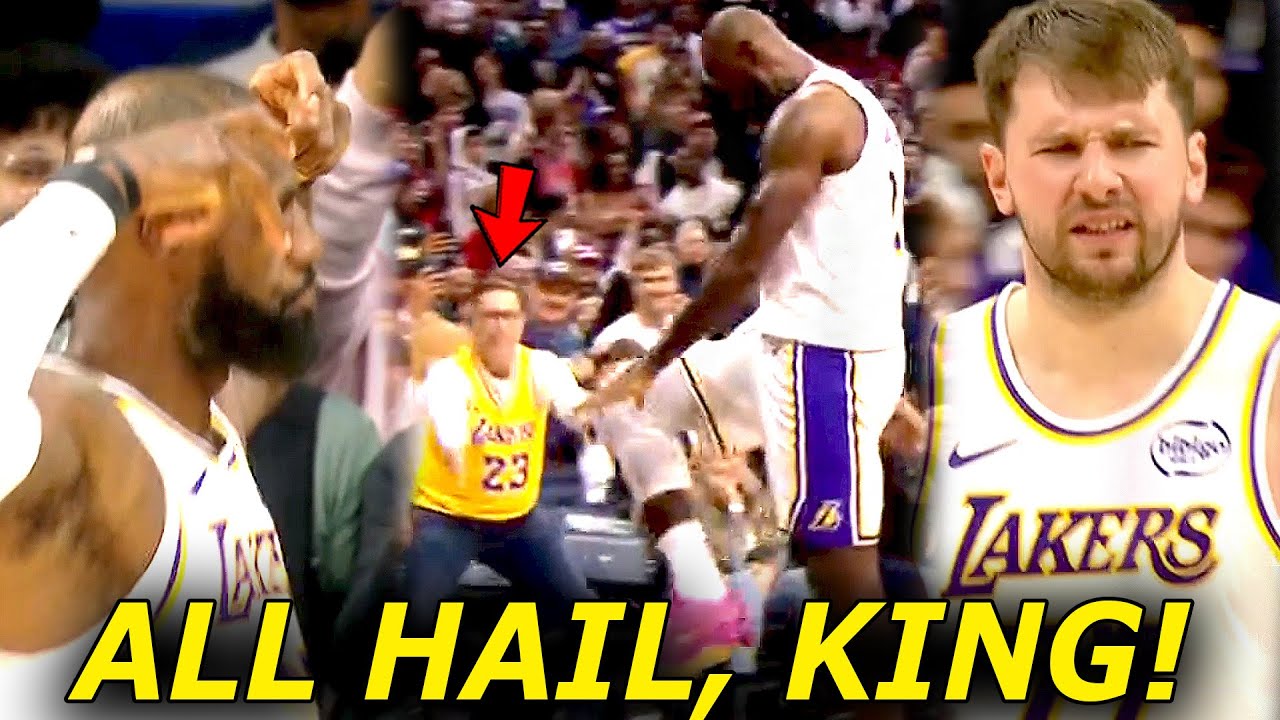 ALL HAIL KING! Ngayon nalang ulit ginawa ni LeBron James 'to proud si bronny, nagka gulo sa arena!