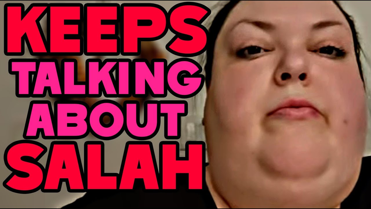 foodie beauty WON'T STOP TALKING ABOUT SALAH & $400 CAD OF FOOD - livestream reaction