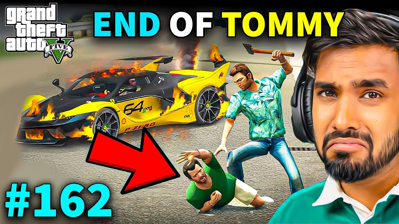 FINALLY THE END OF MICHAEL TOMMY ATTACK  TECHNO GAMERZ GTA 5 GAMEPLAY #162