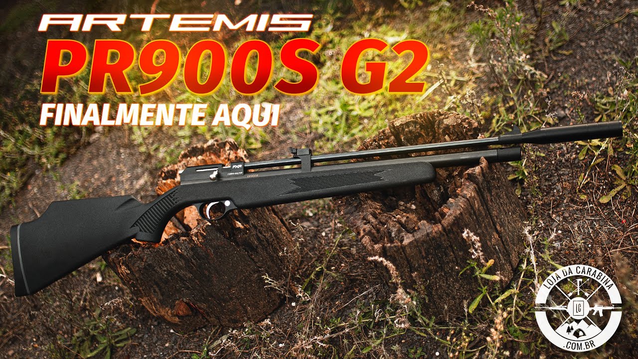 Carabina PCP PR900S G2 Artemis 5.5mm (.22) Finalmente Aqui No Canal