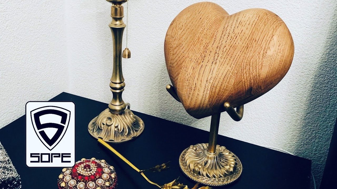 Handmade Wooden Heart ¦¦ SOPE MAKER