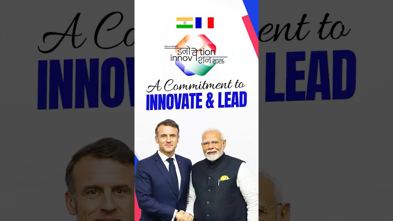 India-France alliance redefines innovation and leadership for 2047 roadmap | #shorts
