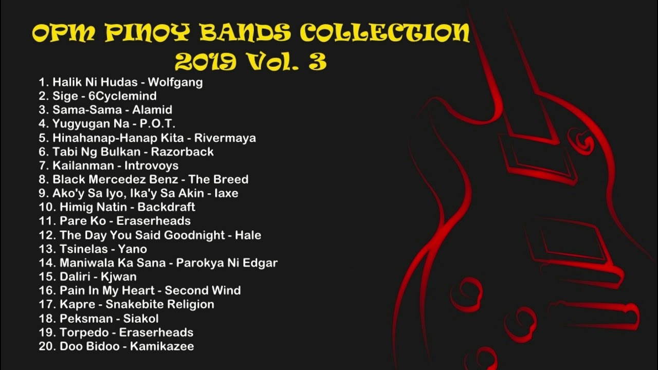 OPM PINOY BANDS CLASSIC COLLECTION 2019 VOL. 3