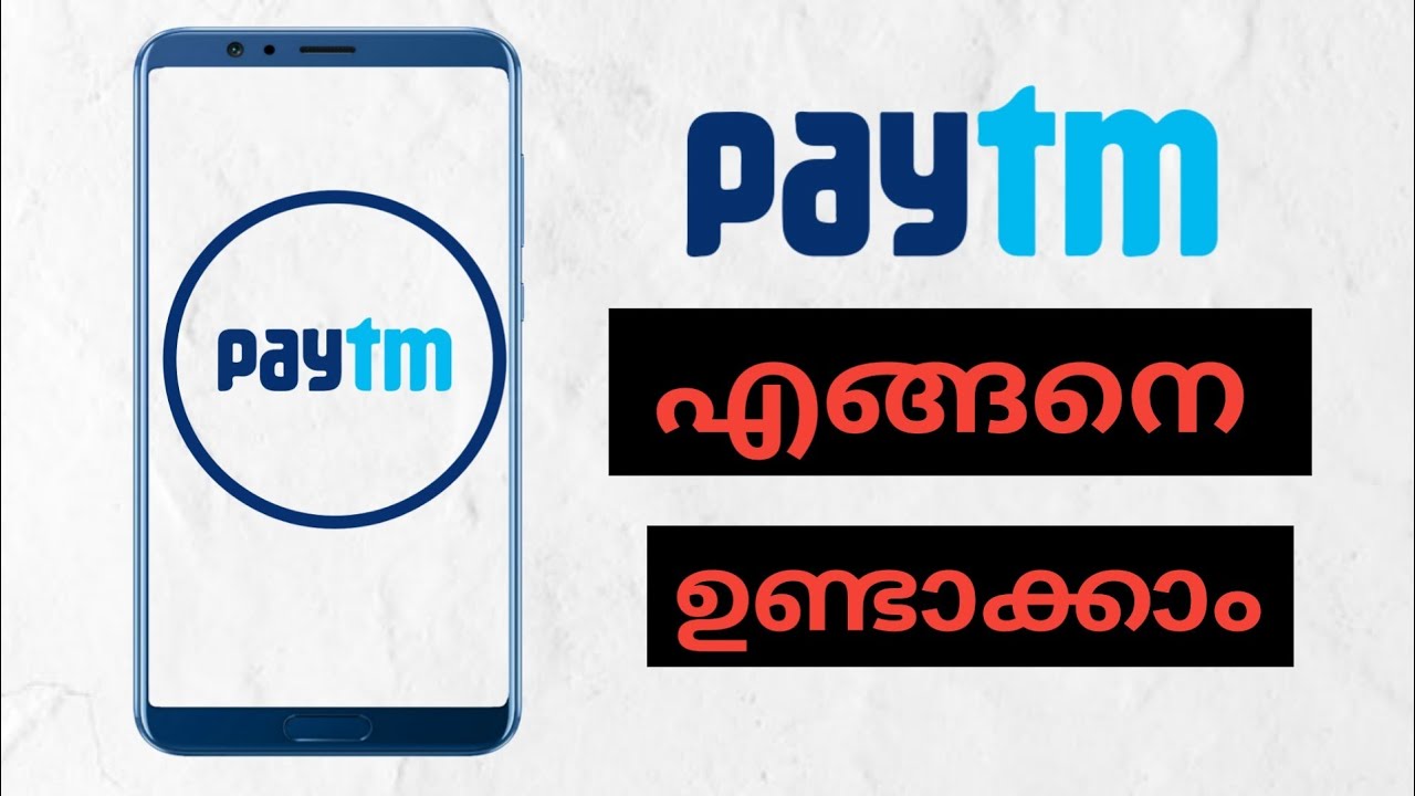 How to create paytm account/malayalam