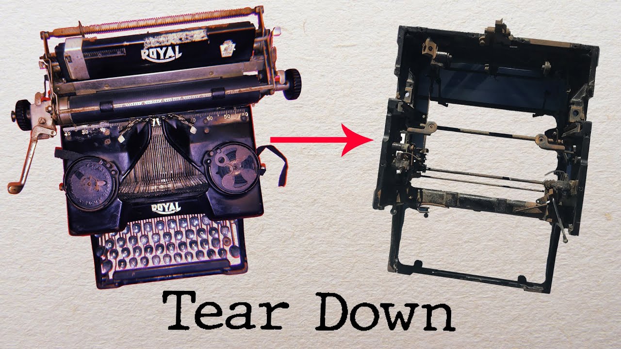 Taking Apart my Royal 10 (Buying a Bad Typewriter Ep. 5)