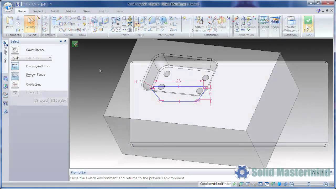 Solid Edge Part Top Tips : How To Copy & Paste Ordered Features