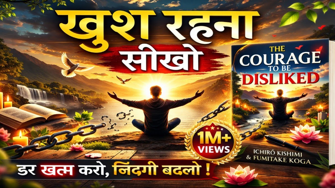 लोग आपको क्यों पसंद नहीं करते? सच जानकर जिंदगी बदल जाएगी | Courage To Be Disliked Hindi