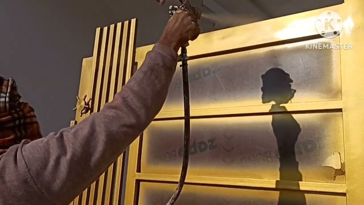 lohe ke gate per dico paint kaise karen deco paint