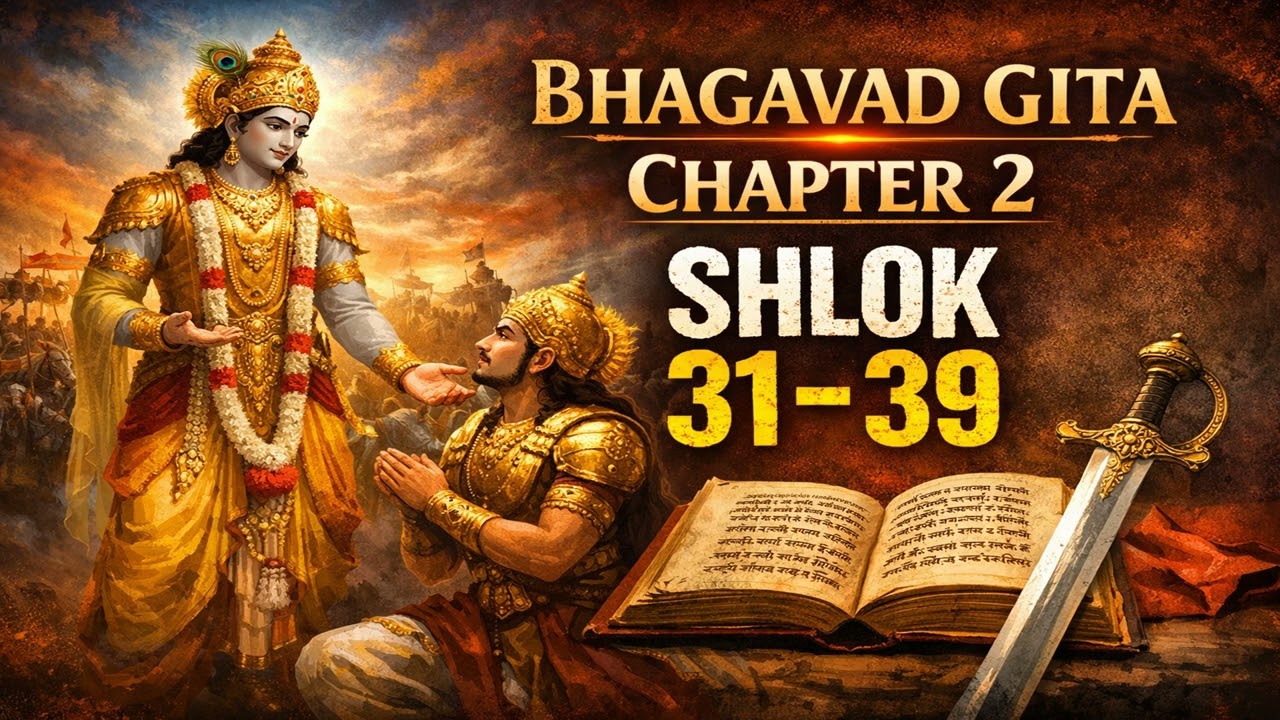 Episode 9 Shrimdbhagwad Geeta Chapter2 shlok 31 -39