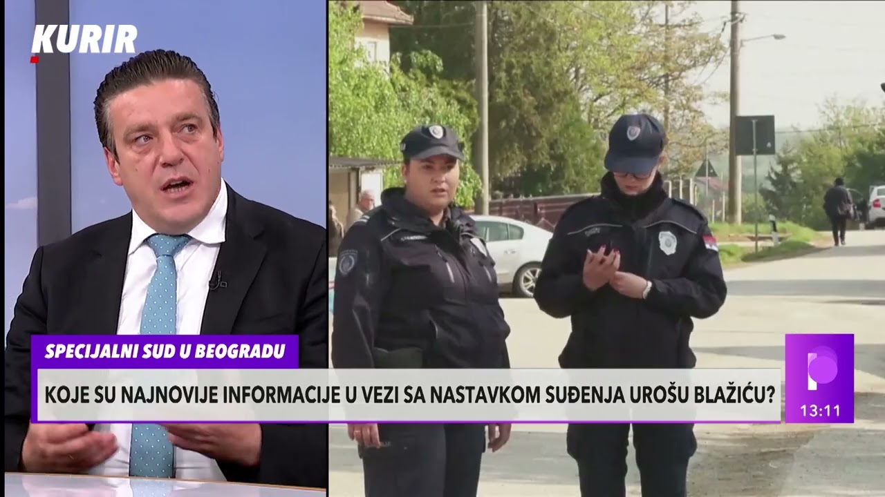 BLAŽIĆ I RIJALITI ZVEZDA RAZMENJIVALI POGLEDE U SUDNICI: Uroš se nasmejao kad ga je video