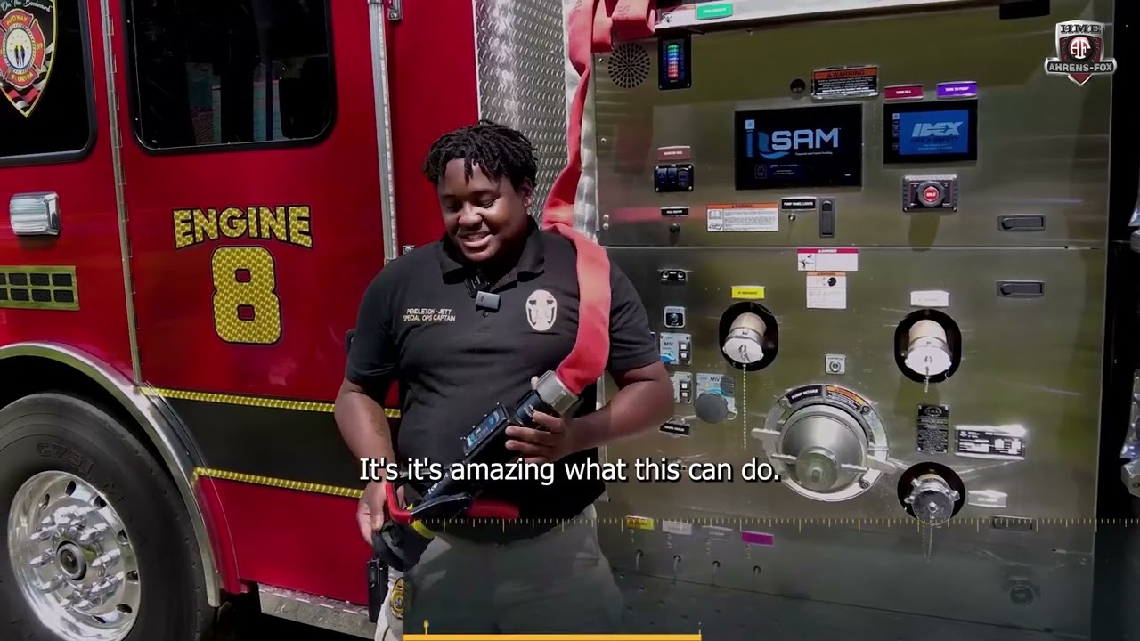 HME Ahrens-Fox and the SAM Water Control System (Midway, FL Fire Department - Testimonial)