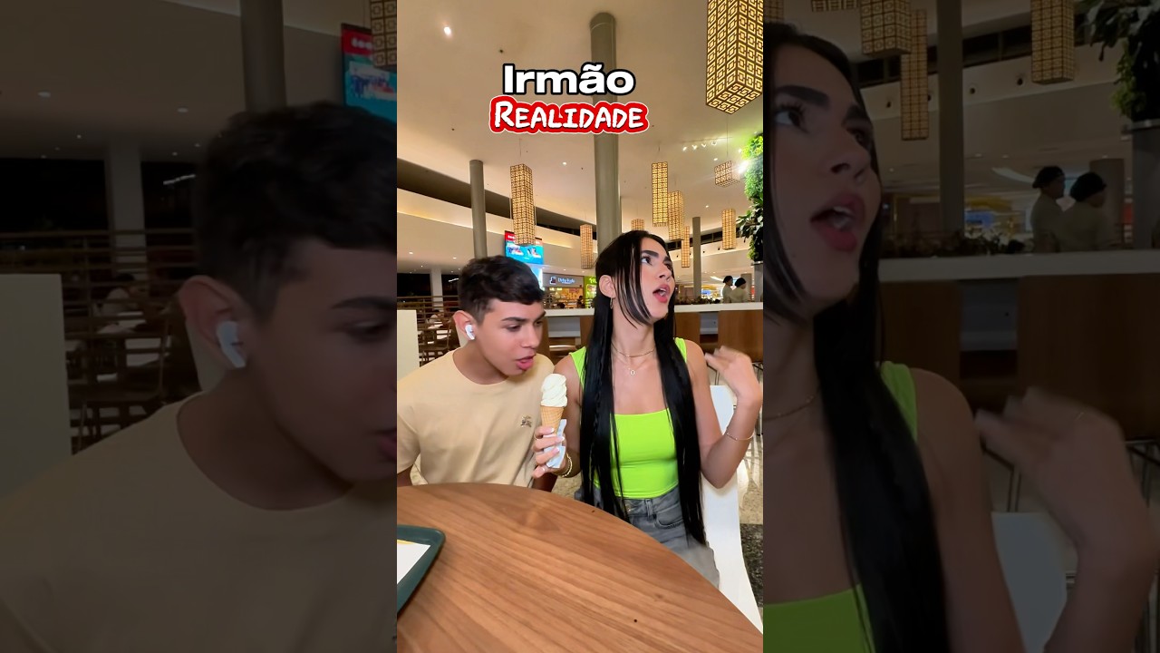 IRM&Atilde;OS: Expectativa vs. Realidade 😅😳 Siblings Expectation vs Reality BELA BAGUN&Ccedil;A and MAGU #shorts
