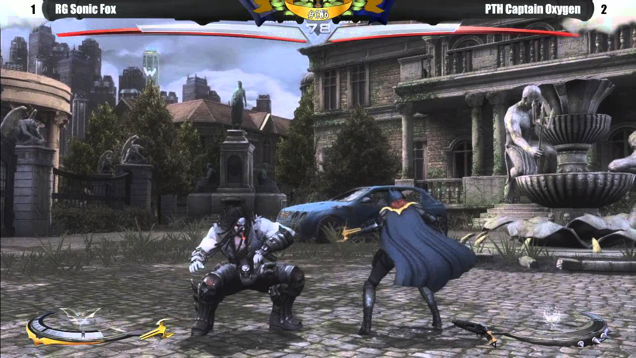 Injustice Top 8 RG Sonic Fox vs PTH Captain Oxygen - Civil War 6 Tournament