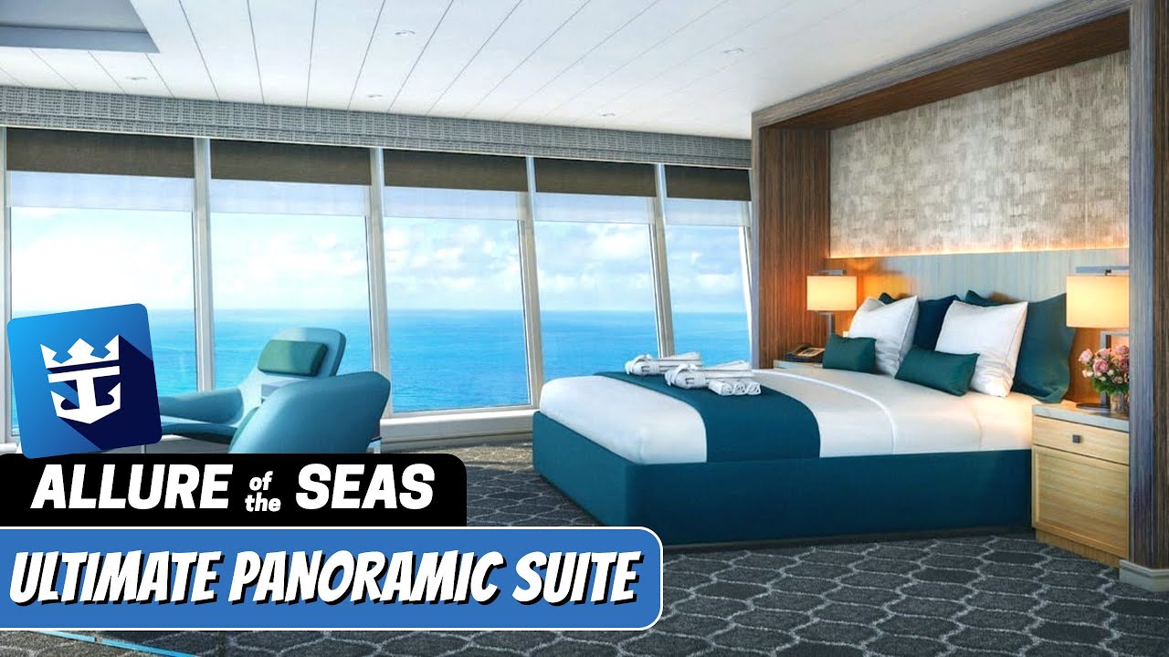 Allure of the Seas | Ultimate Panoramic Suite Tour & Review 4K | Royal Caribbean Cruise