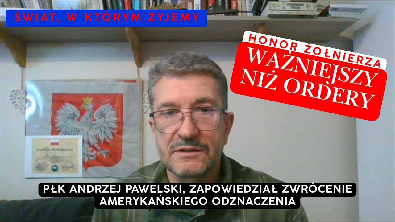 Honor żołnierza ważniejszy niż ordery. Polski pułkownik zwraca amerykańskie odznaczenie