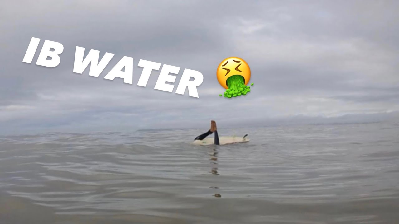POV Surfing in IB after it rains 🤮￼
