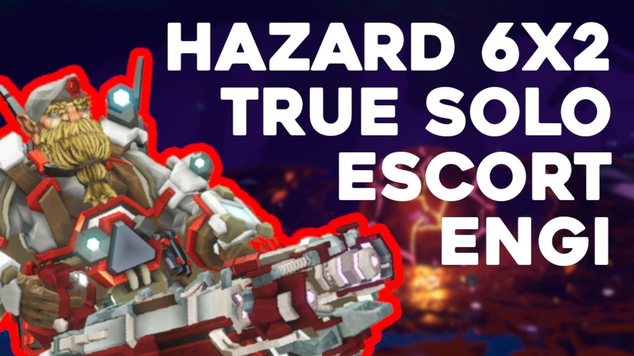 DRG: Hazard 6x2 Engineer ESCORT True Solo | Executioner Lok-1 + Inferno Breach Cutter