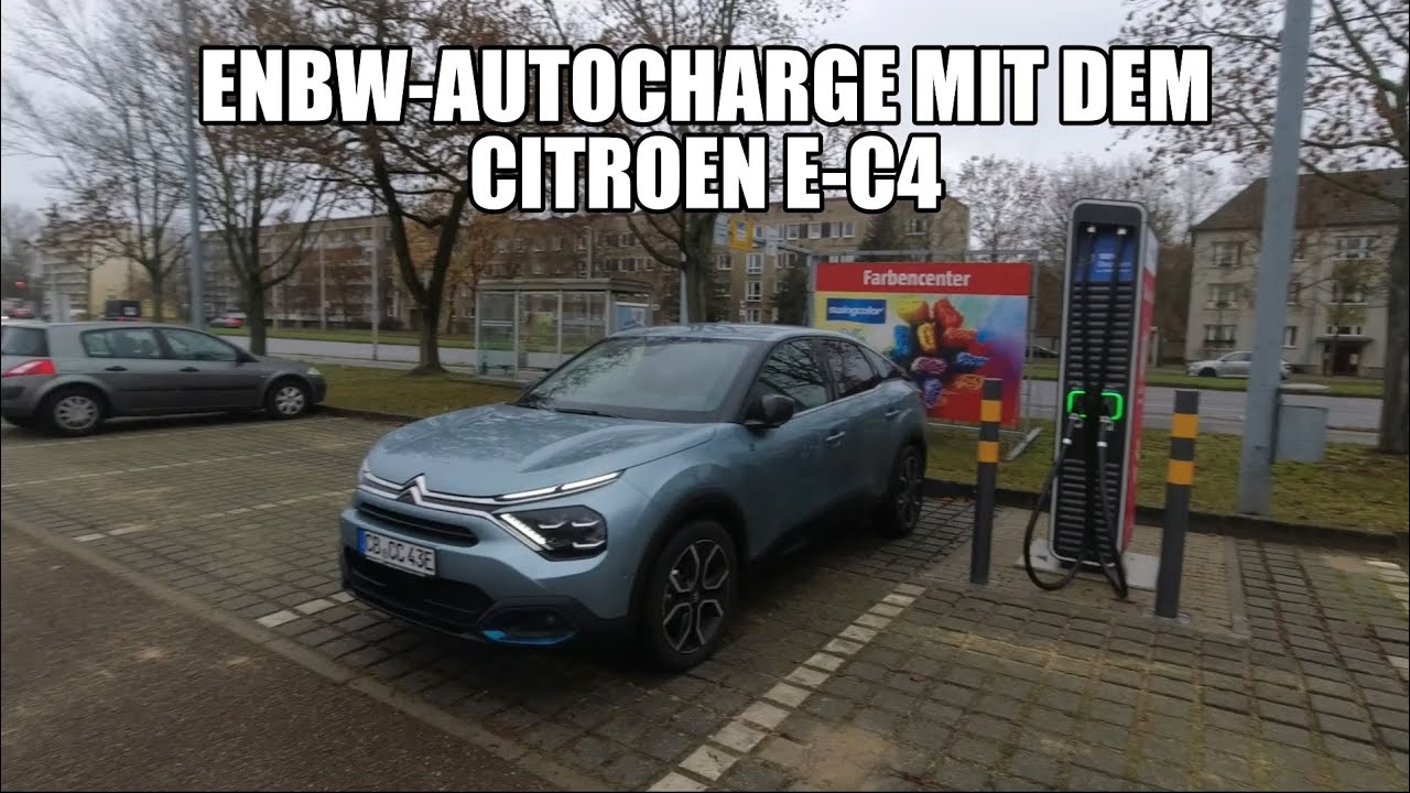 2022 11 26 EnBW Autocharge mit dem Citroen e C4