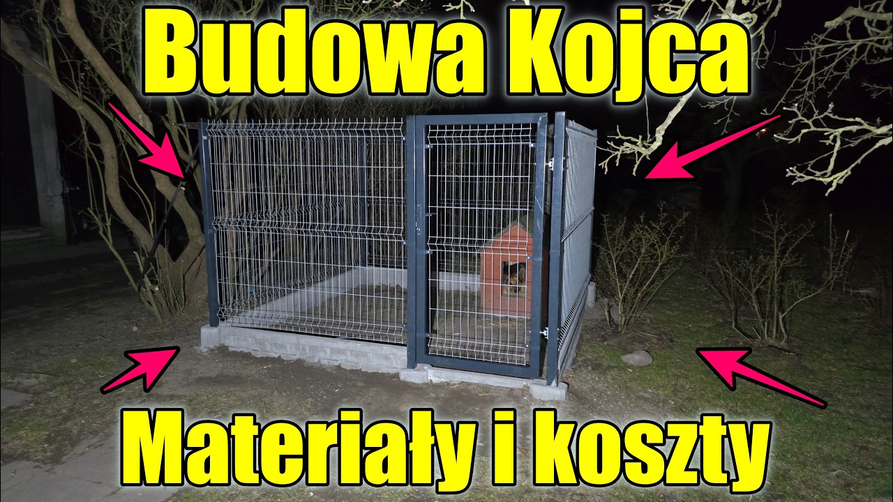 Zbudowałem kojec od podstaw ! | Materiały i koszty na 2026 R | Zbuduj to sam! | Klatka z ogrodzenia