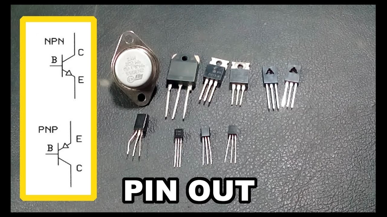 IDENTIFY TRANSISTOR PINOUT