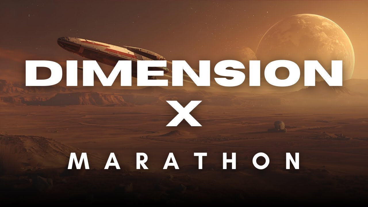 Dimension X  Non Stop Old Time Radio Sci-Fi Sleep Stream| Restored & Remastered Classics 🎙️