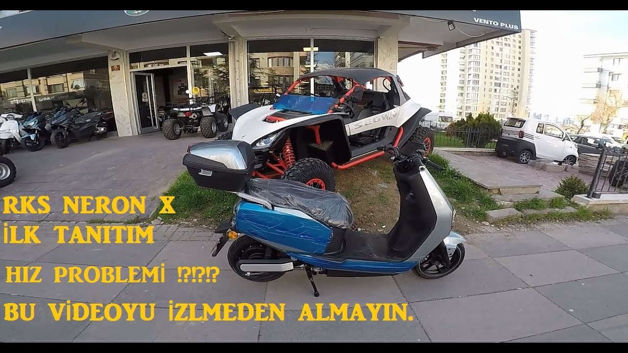 YENİ RKS NERON X. HIZ TESTİ VE TANITIM VİDEOSU #rks #electricscooter #NERONX