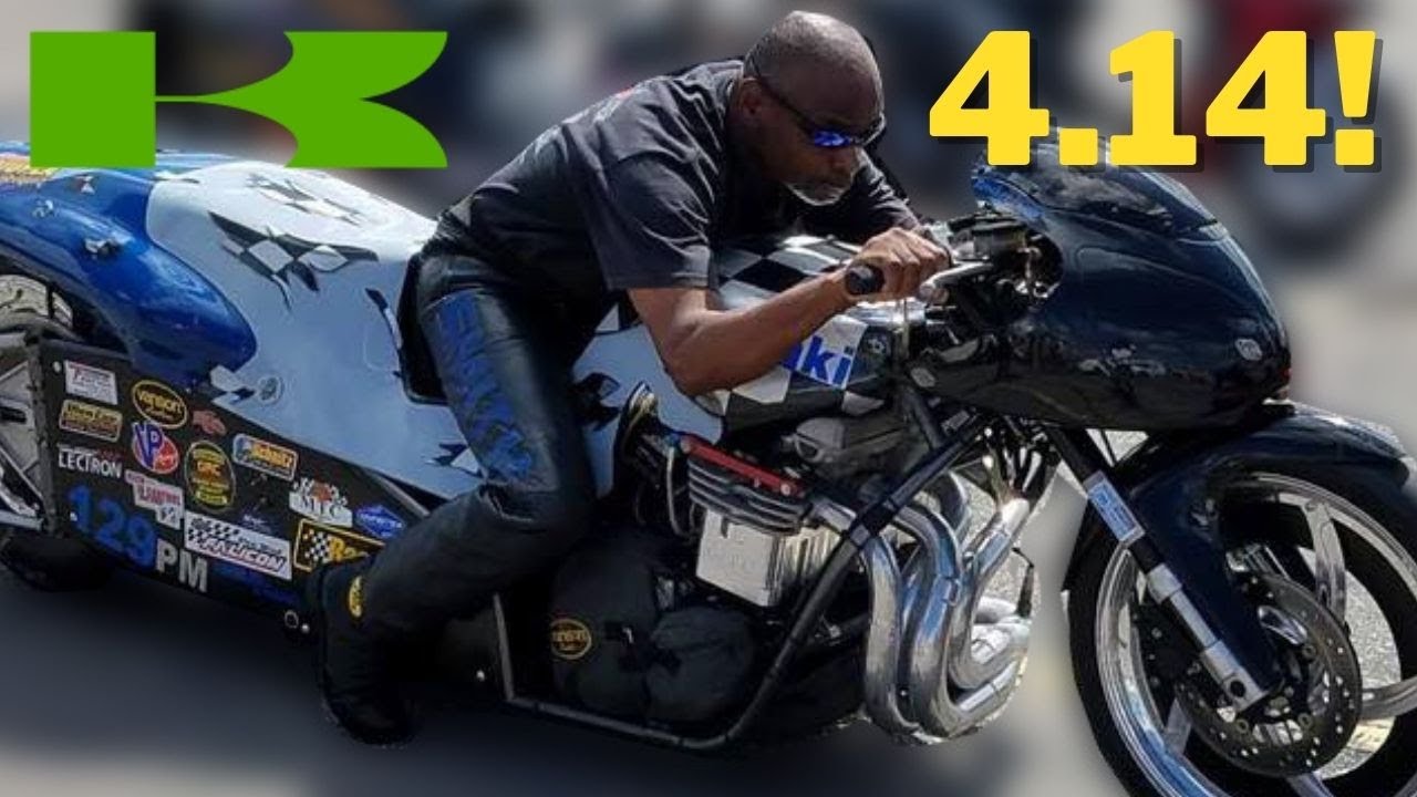 World’s FASTEST NITROUS KAWASAKI Breaks Record!