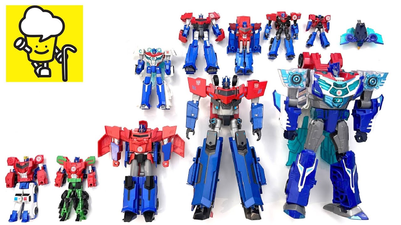 Transformers Robots in Disguise Optimus Prime collection トランスフォーマー 變形金剛 robots to vehicles