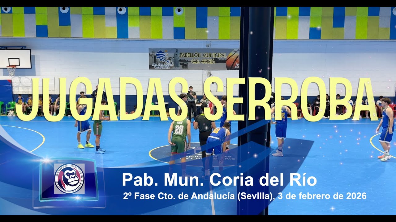 ARC CLINIC CB Coria Jr  XL -  INSOLAC CB Alcalá Caja87 2011:  JUGADAS SERROBA
