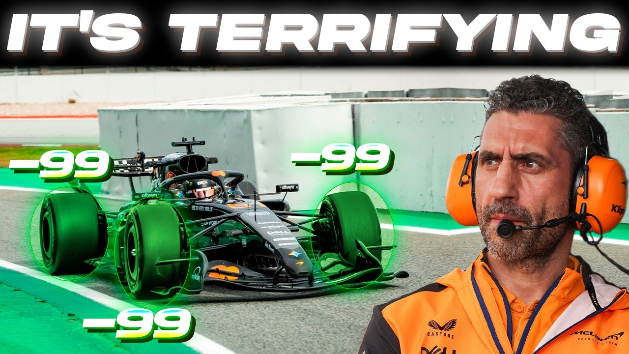 Stella's shocking reaction to Piastri's performance after the tire test with the mcl40