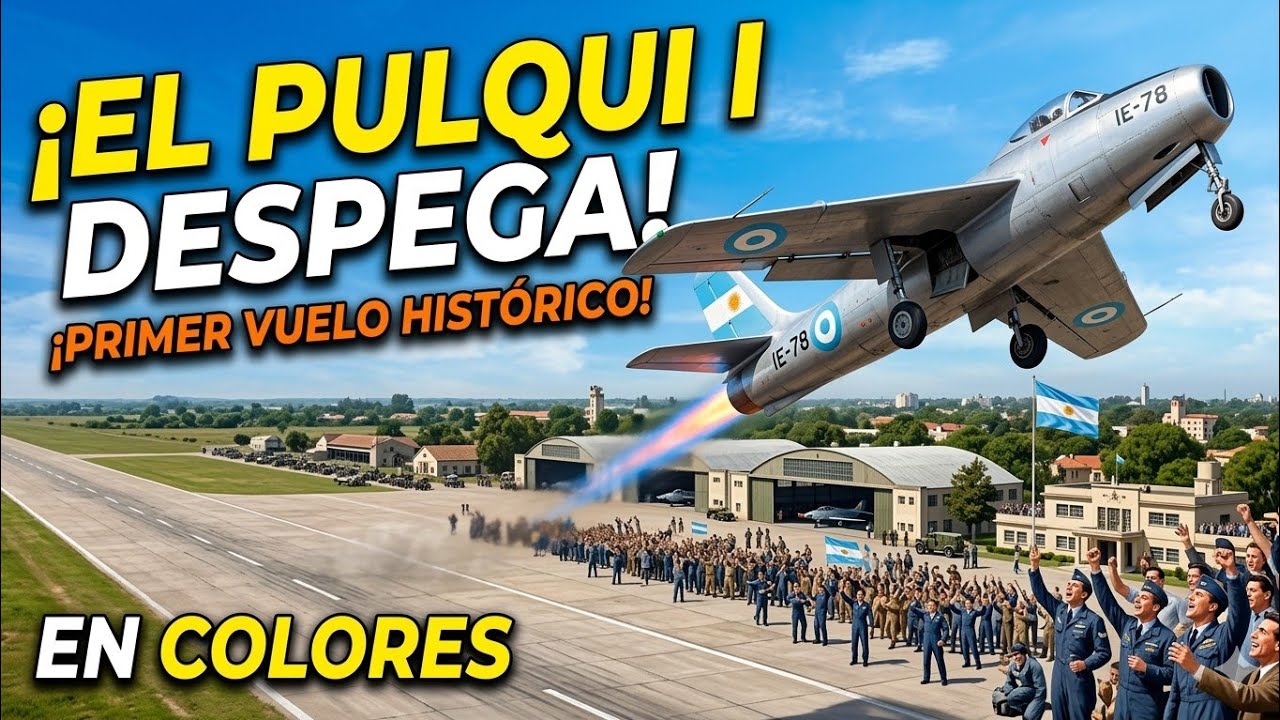 🇦🇷👍UNICO: PULQUI I A TODO COLOR.