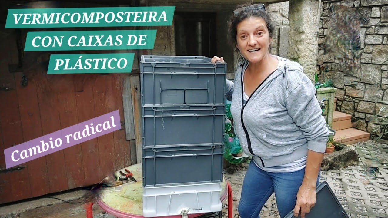 NOVA VERMICOMPOSTEIRA DE PLÁSTICO 🪱  || {NUSKA}