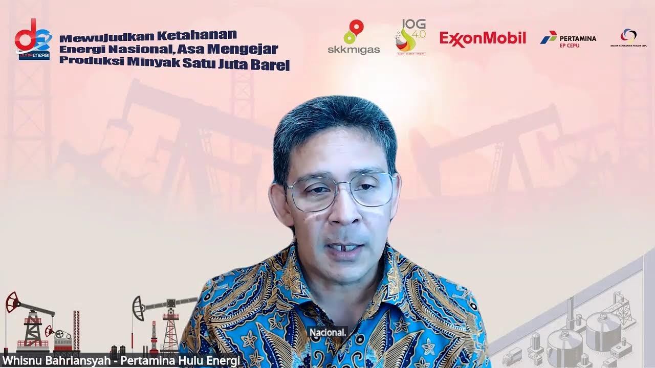 DETalk - Mewujudkan Ketahanan Energi Nasional, Asa Produksi Minyak 1 Juta Barel