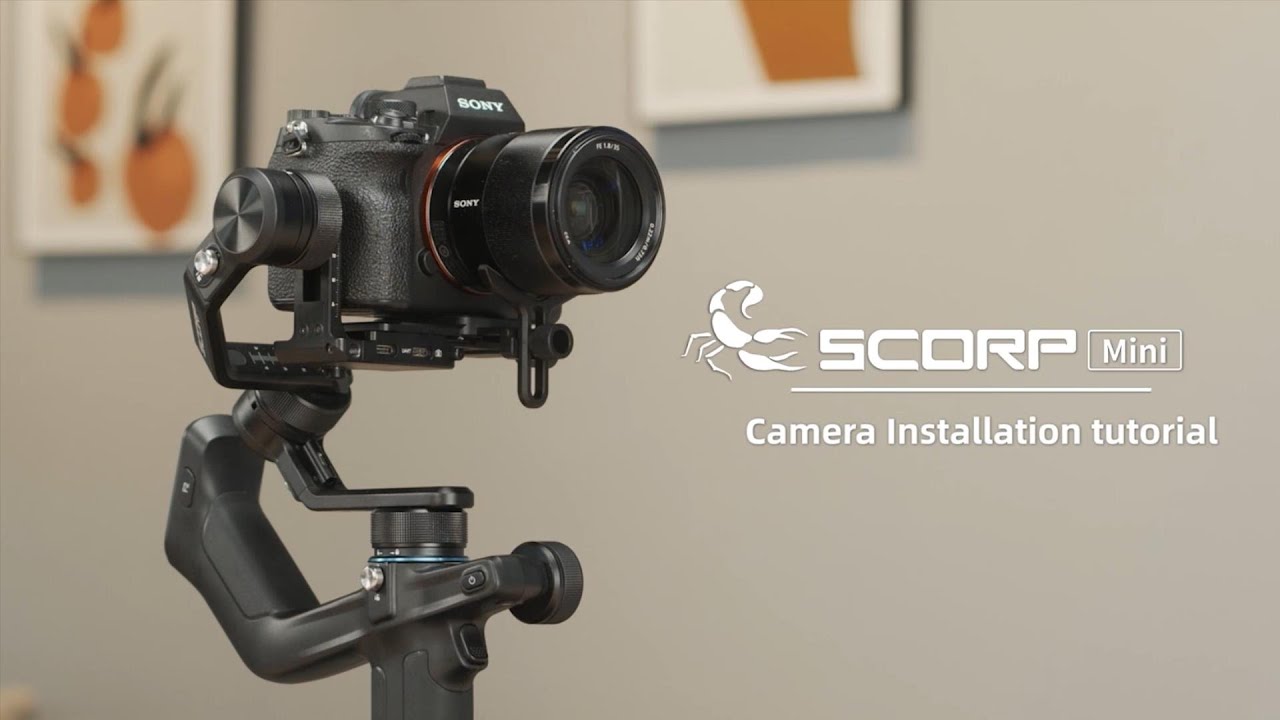 Feiyu SCORP-Mini | Установка беззеркальной зеркальной камеры | Видеоруководство FeiyuTech