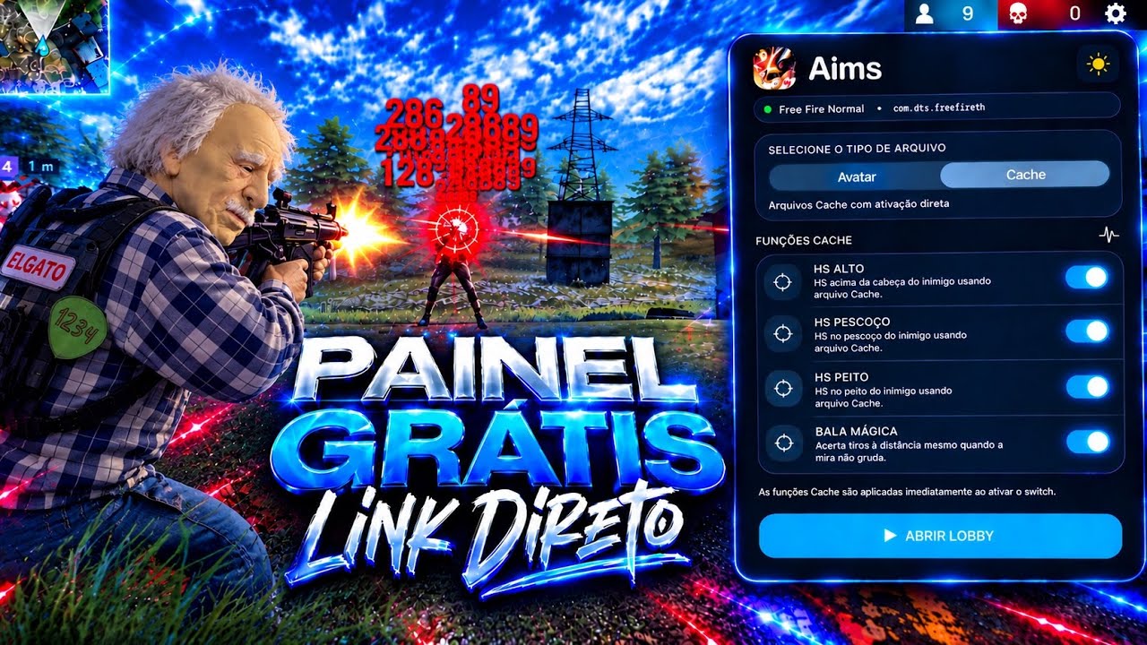 FREE PANEL!✅ANDROID & IPHONE! UPDATED 2026 FF CHEAT! DIRECT MEDIAFIRE LINK!🔥