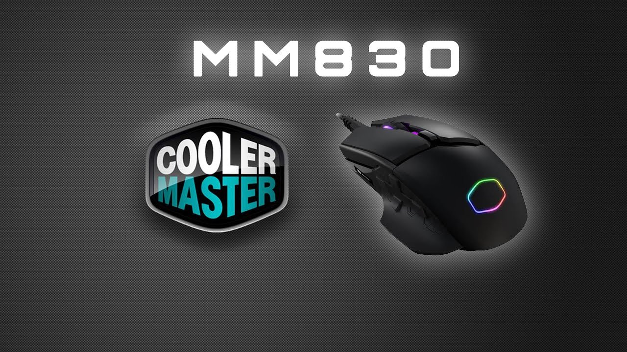 CoolerMaster MM830 Gaming Mouse Review