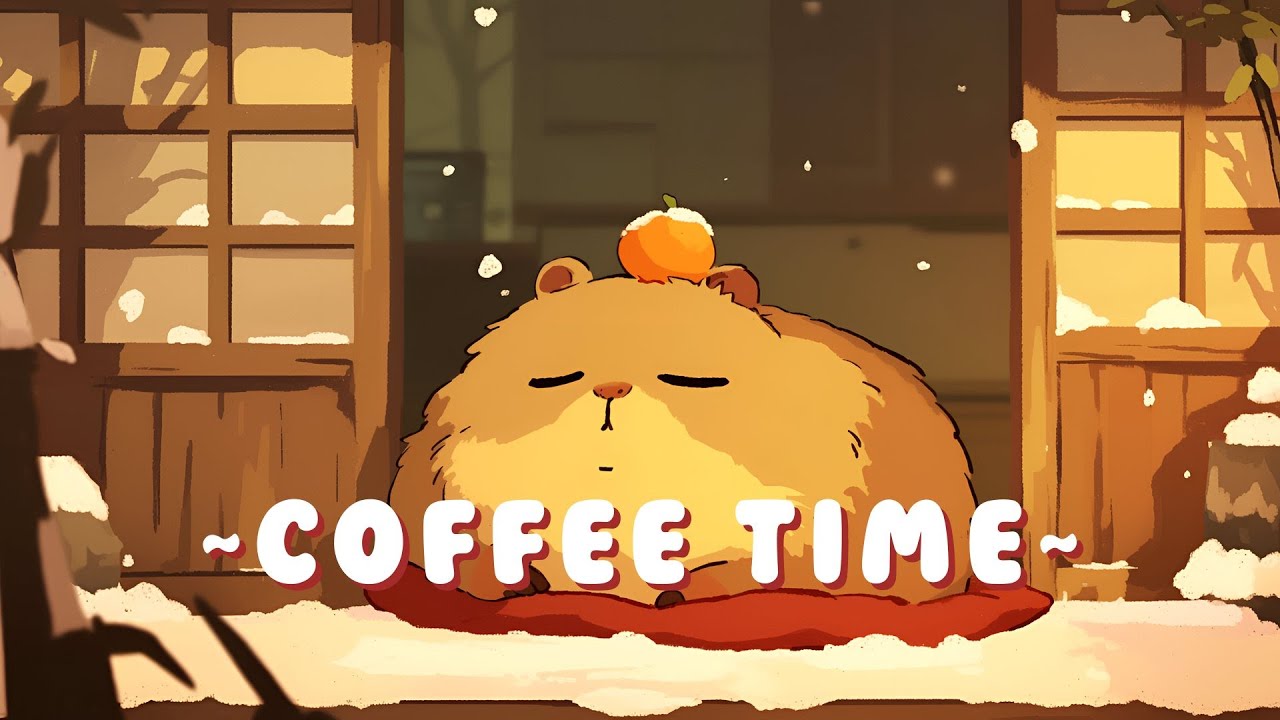 Capybara Lofi Music Station - Relaxing Tunes Collection ~ Chill Session ~ ✨ | Non Stop Music