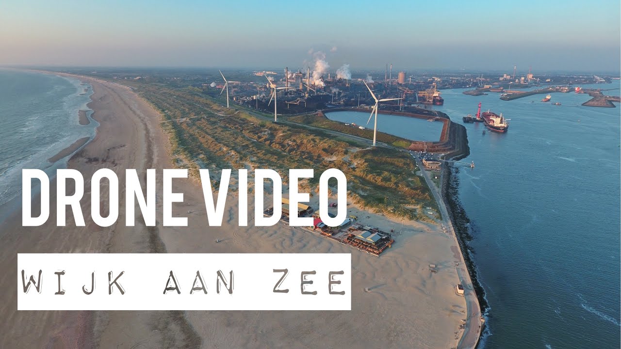 [DRONE VIDEO] Wijk Aan Zee, The Netherlands
