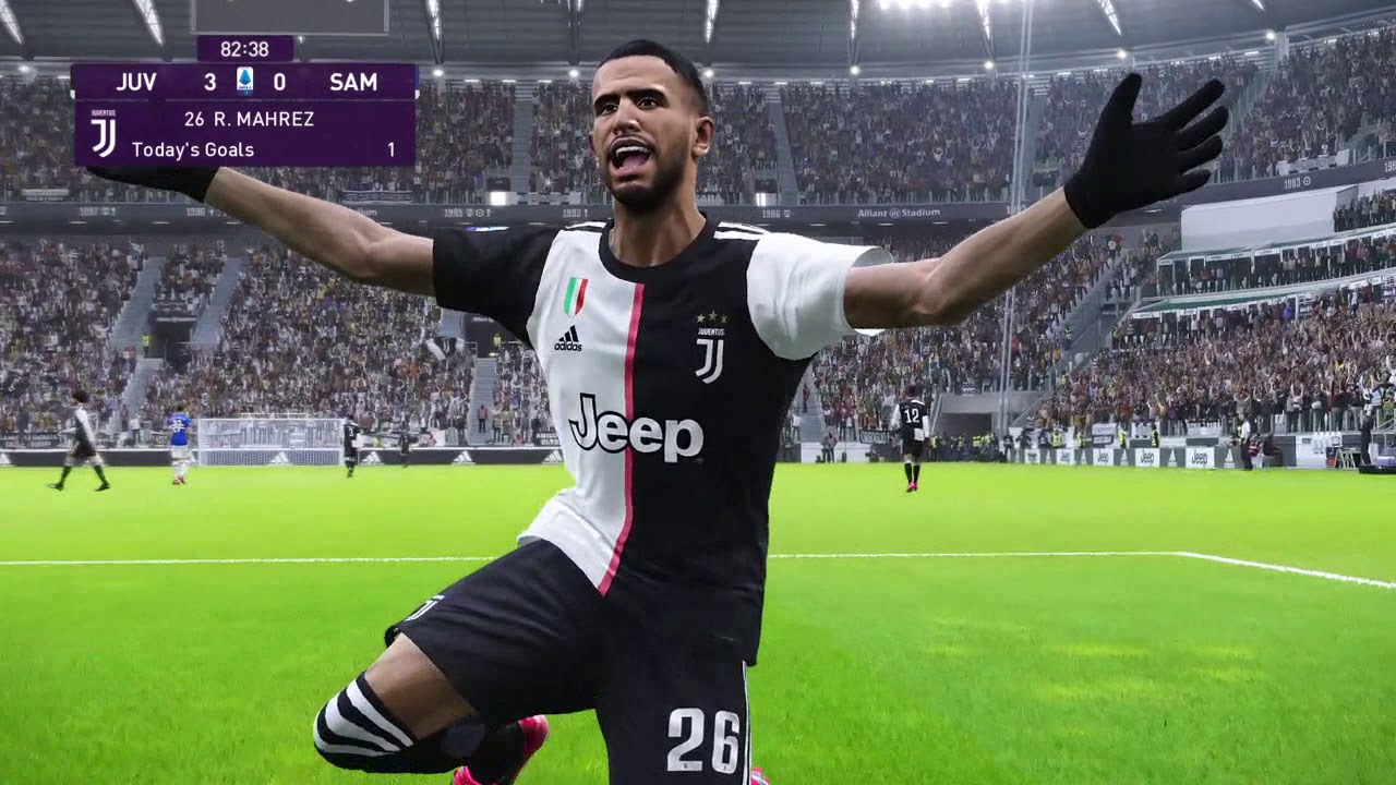 PES 2020 Juventus karrier | Mahrez R1-es teker&eacute;se