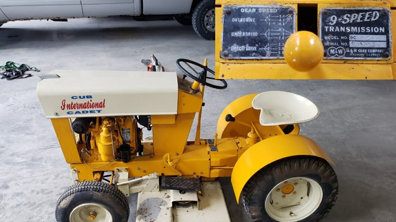 Cub Cadet Original с 9-скоростной трансмиссией M&W!