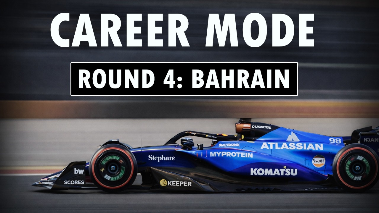 F1 25 Career Mode | Round 4: Bahrain | 100% Race Distance (No Assists, Cockpit)