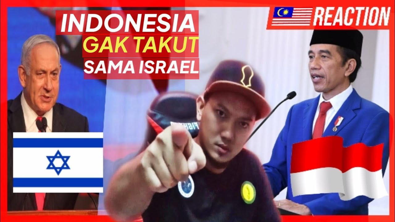 🇮🇩 MANTAP!!! INDONESIA SIKIT GAK TAKUT SAMA ISRAEL |🇲🇾 REACTION