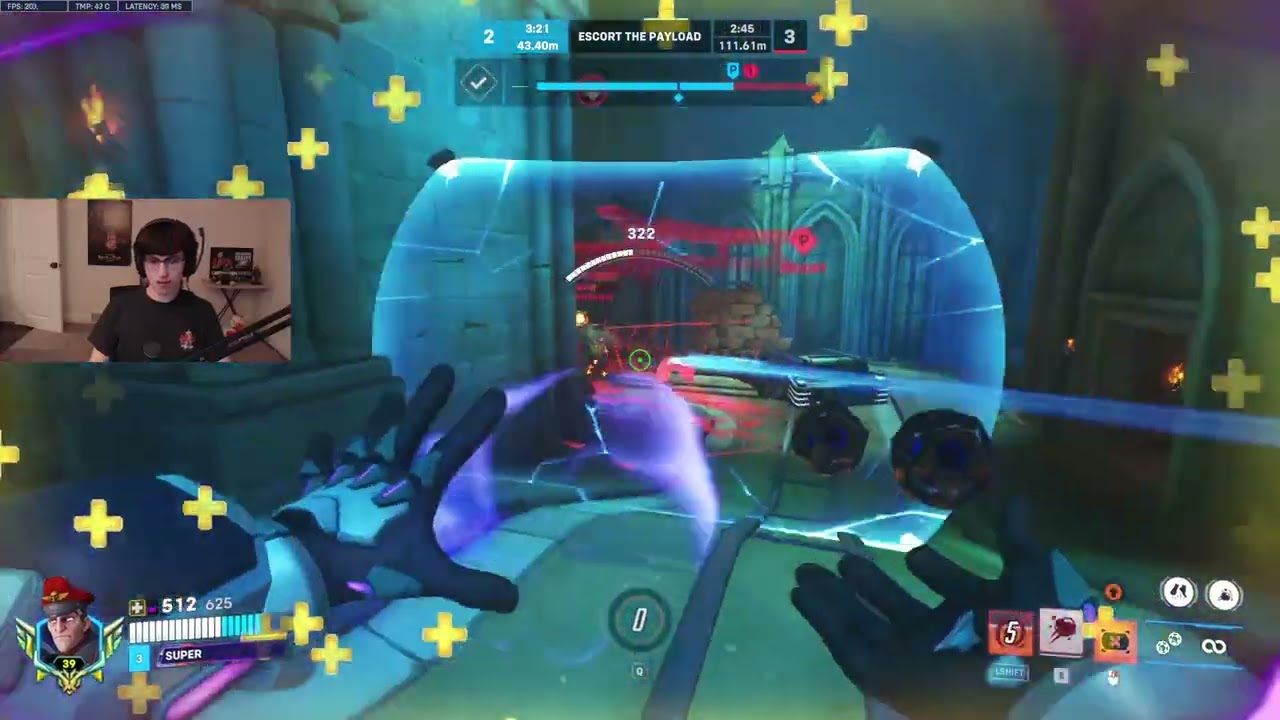 25 тыс. урона! Супер-доминирование за Сигму! Overwatch 2, 16-й сезон, топ-500