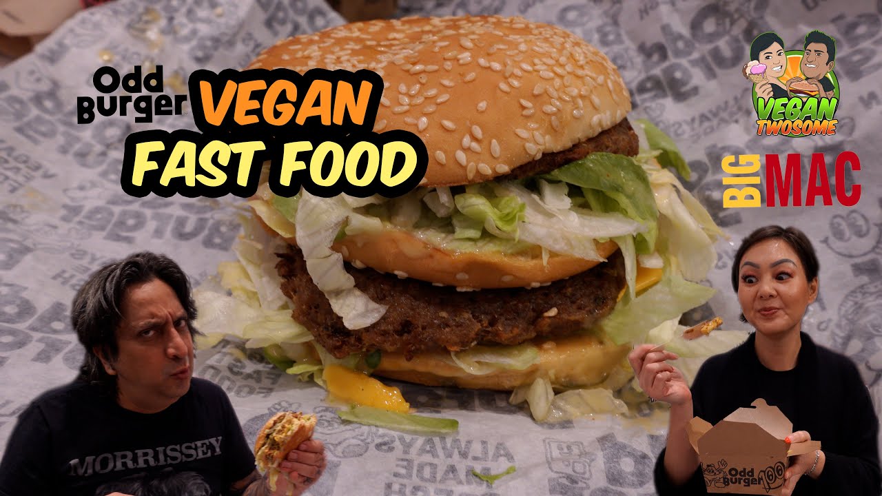 Best Vegan Fast Food Near Me - Odd Burger in Vancouver, BC | VEGAN | VEGANTWOSOME