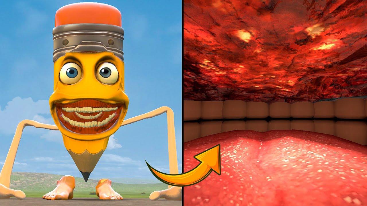 WHAT'S INSIDE THE PENSAHUR TAPES BRAINROT MONSTER! (Garry's Mod)