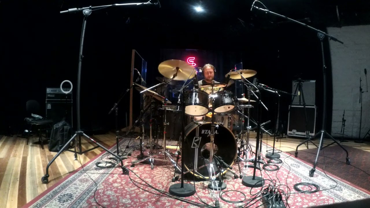 Recording of the Drums - Front View - PT.II