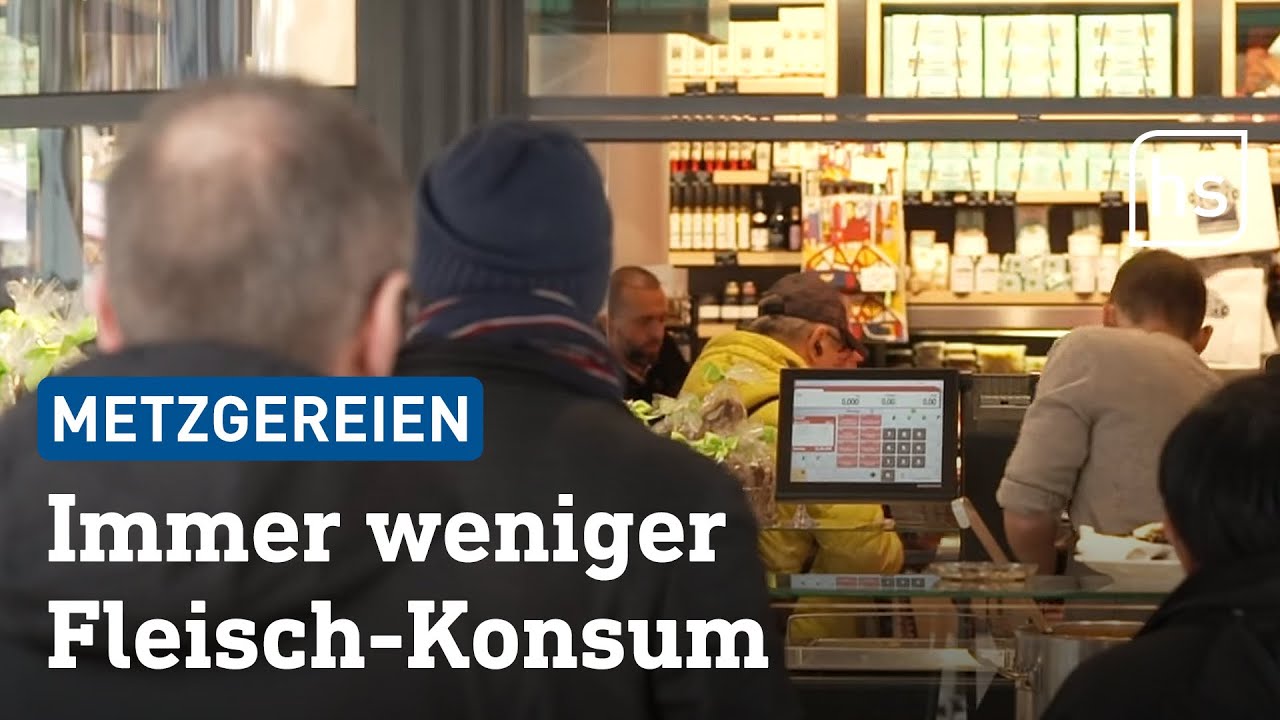 Metzgereien schließen, weil immer mehr Menschen auf Fleisch verzichten | hessenschau