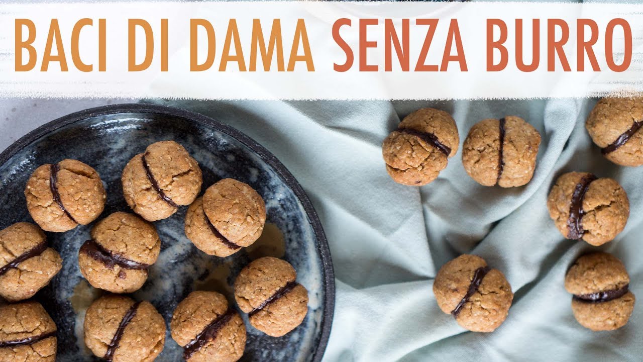BACI DI DAMA SENZA BURRO - BUONI COME GLI ORIGINALI! I Elefanteveg