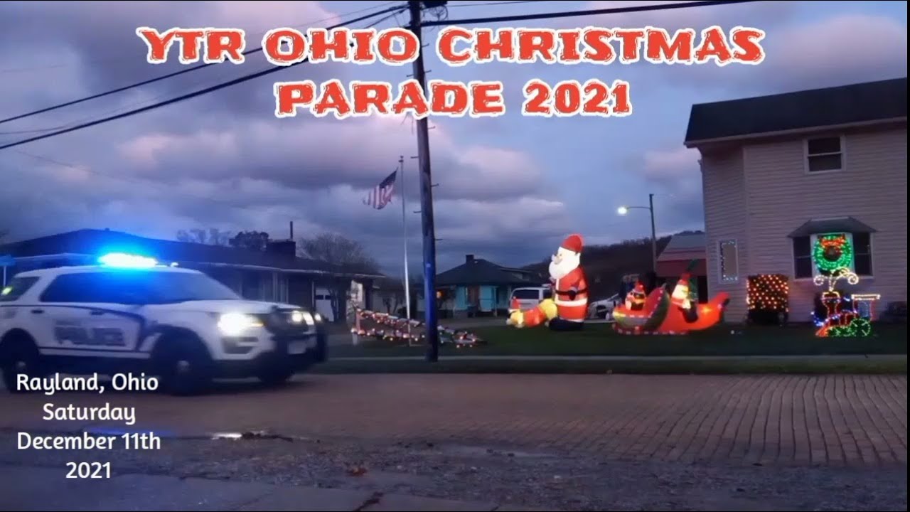 YTR Ohio 2021 Christmas Parade (Santa On A Fire Truck)