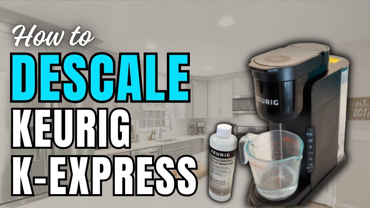 DESCALE Keurig K-Express in 6 EASY Steps!